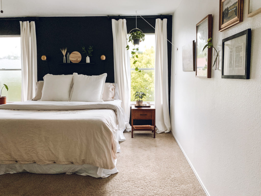 Bedroom Refresh (Part 1): DIY Picture Frame Moulding