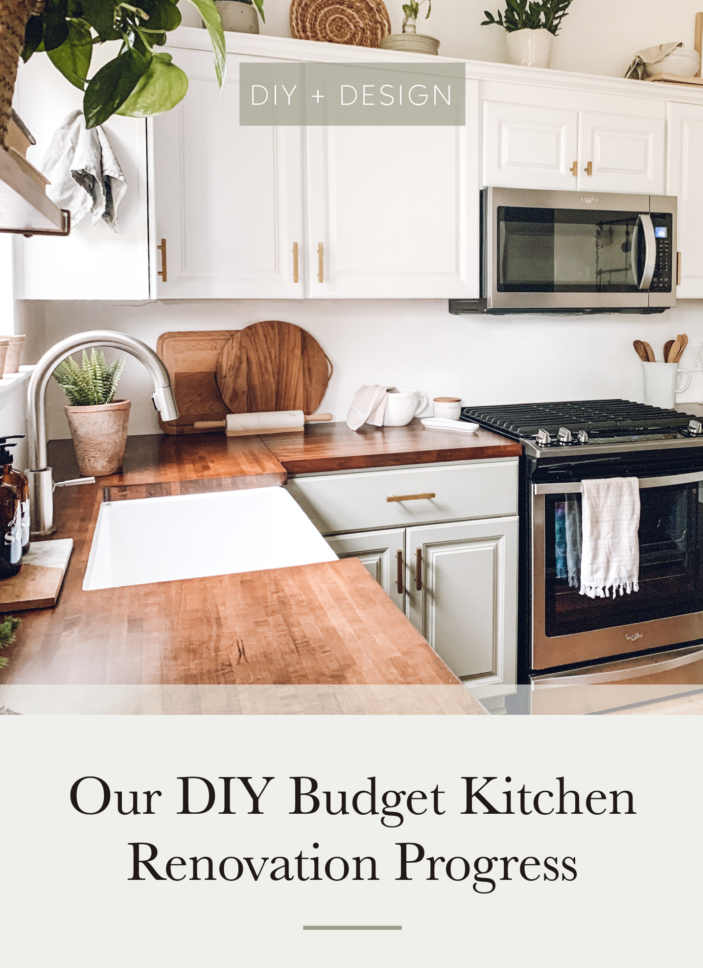 Our DIY Budget Kitchen Renovation Progress From Start To Finish   Budget Kitchen Progress 04 