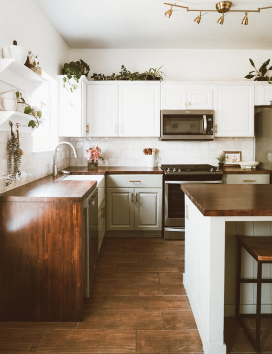 How to Stain and Seal Butcher Block Countertops